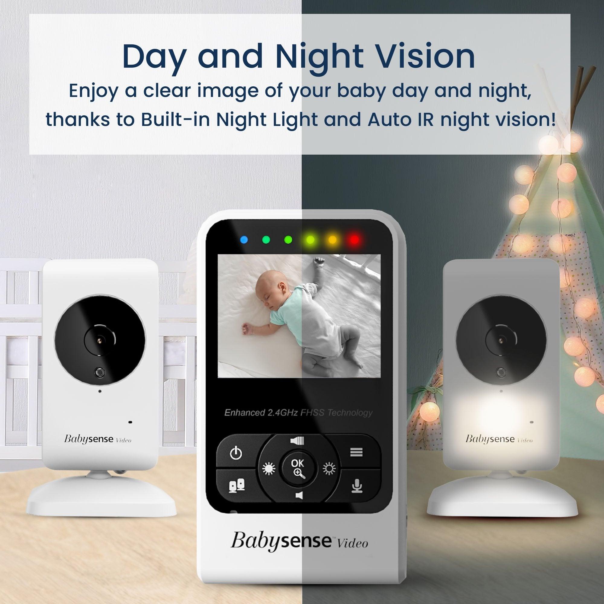 Babysense 7 Breathing & Compact Video Monitor Bundle