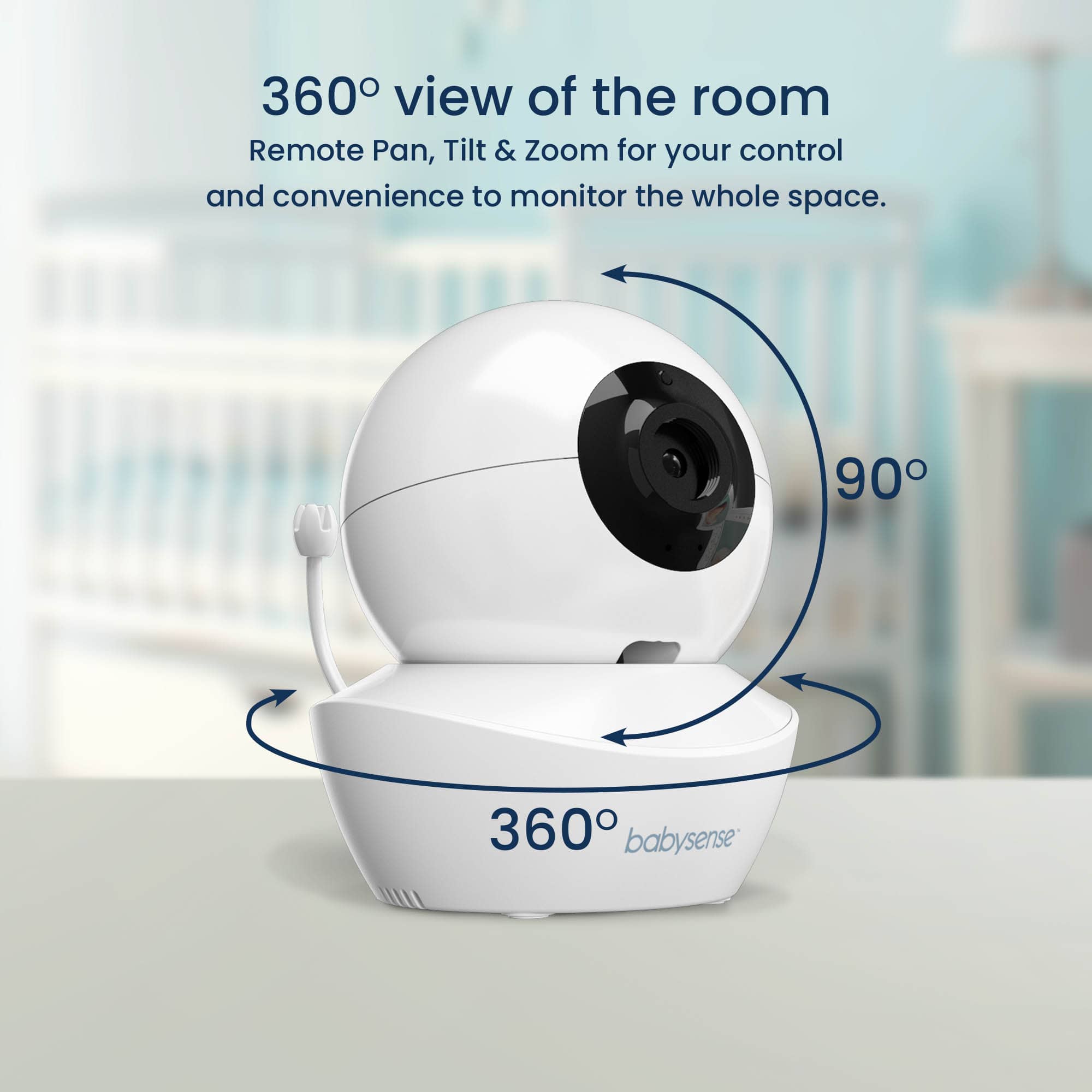 HD 5" Video Baby Monitor, HD S2 1 Cam